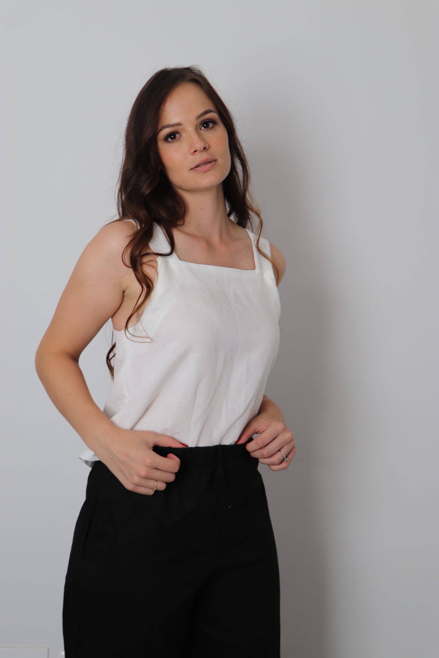 Linen Box Shirt